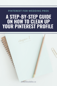 Pinterest Tips for Wedding Professionals 