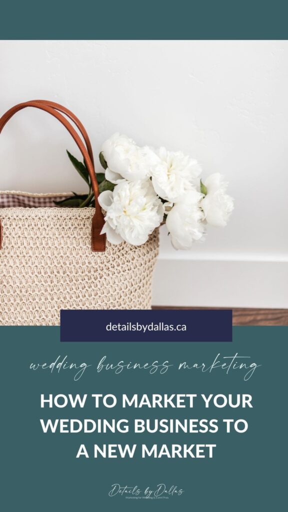 How to market your wedding business in a new market