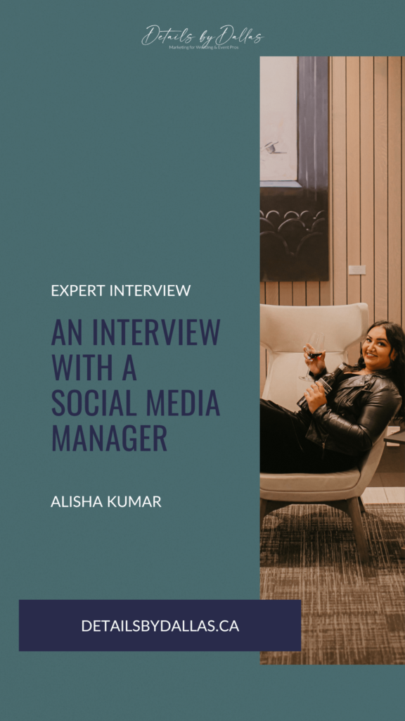 An Interview With Social Media Manager- Alisha Kumar